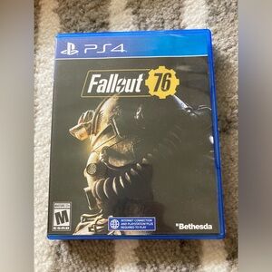 Fallout 76 Playstation 4 PS4 video game